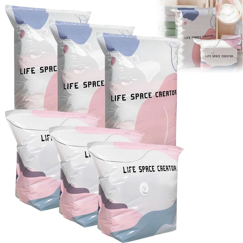 Reusable Bag - Bas ve Kapat Vakumlu Saklama Torbaları