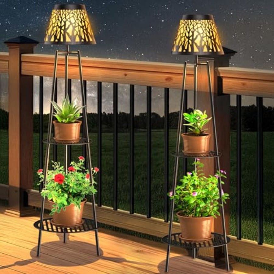 Solar Garden Light - 2'li Paket Dış Mekan Güneş Enerjili