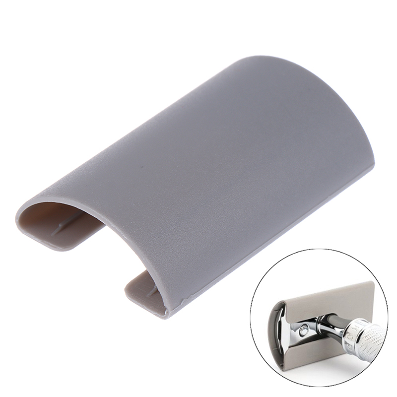 Safety Razor Handle - 1 parça plastik çift kenar jilet