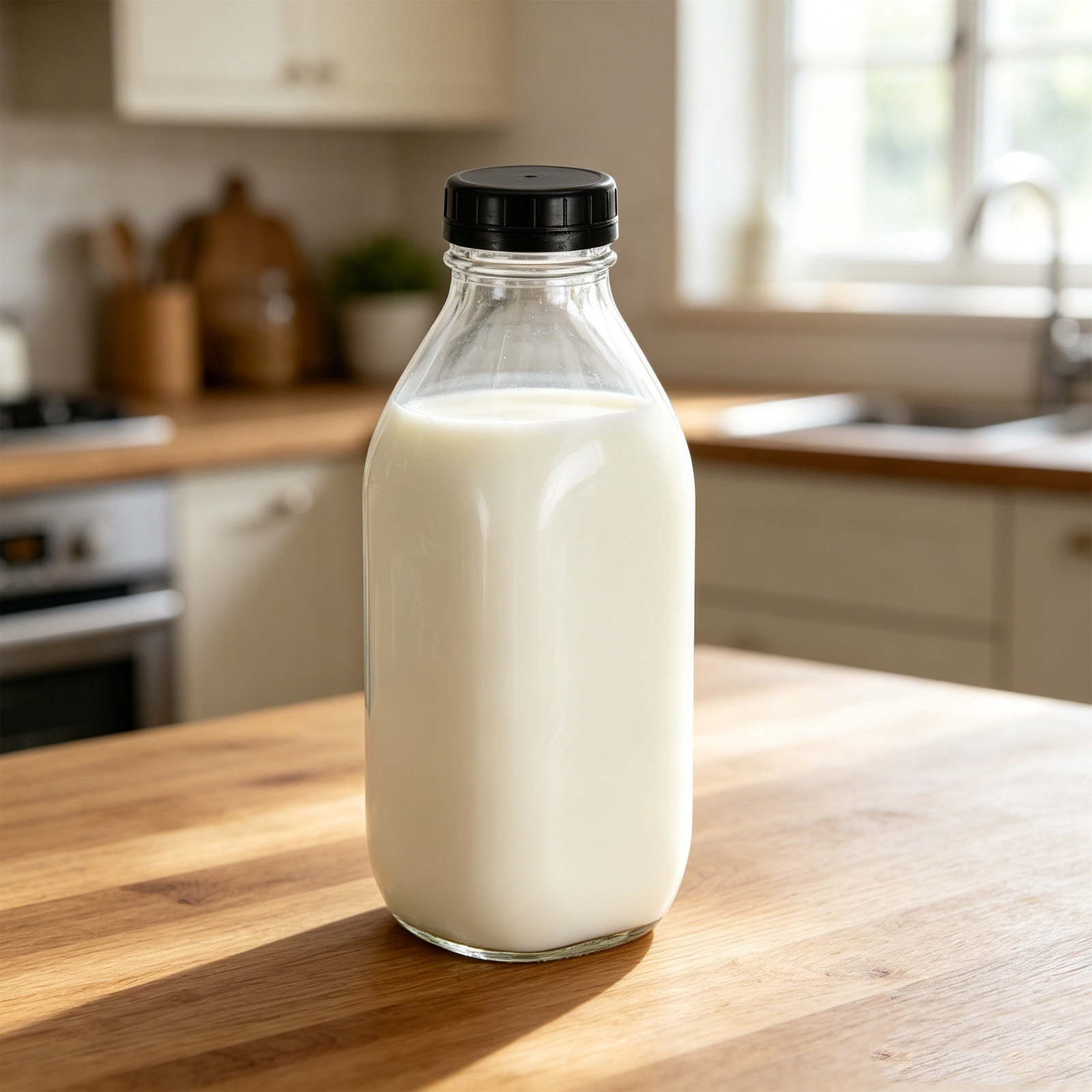 Reusable Bottle - 2 Adet Cam Süt Şişesi, Yeniden