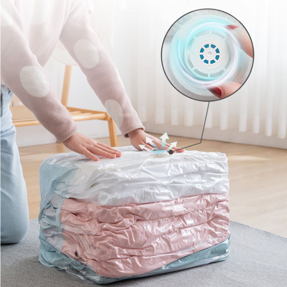 Reusable Bag - Bas ve Kapat Vakumlu Saklama Torbaları