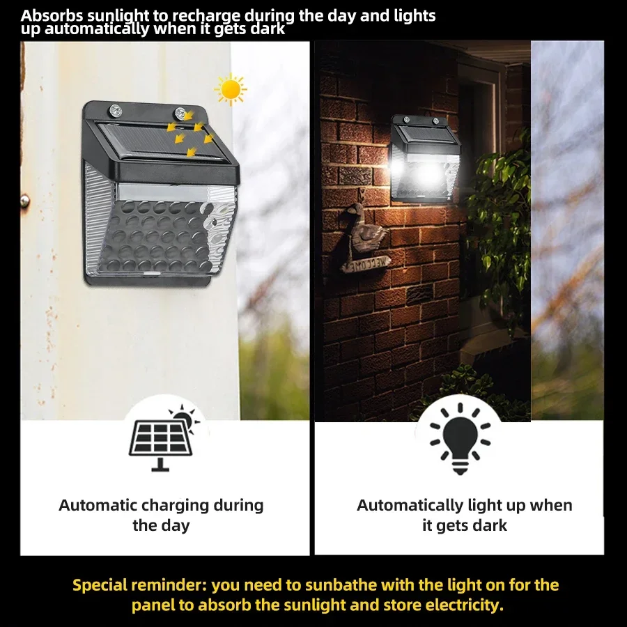 LED Güneş Işığı PIR Hareket Se - Solar Garden Light incelemesi ve fiyatı