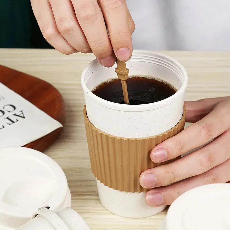 450 ML Kahve Kapaklı Bardak Bu - Reusable Straw incelemesi ve fiyatı