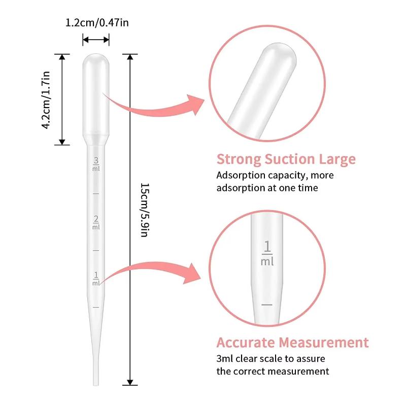 100 Adet/Lot Laboratuvar Pipet - Reusable Straw incelemesi ve fiyatı