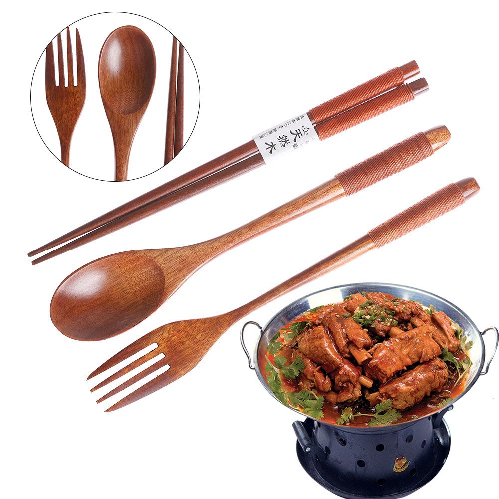 Japon tarzı çatal bıçak kaşık  - Bamboo Cutlery incelemesi ve fiyatı