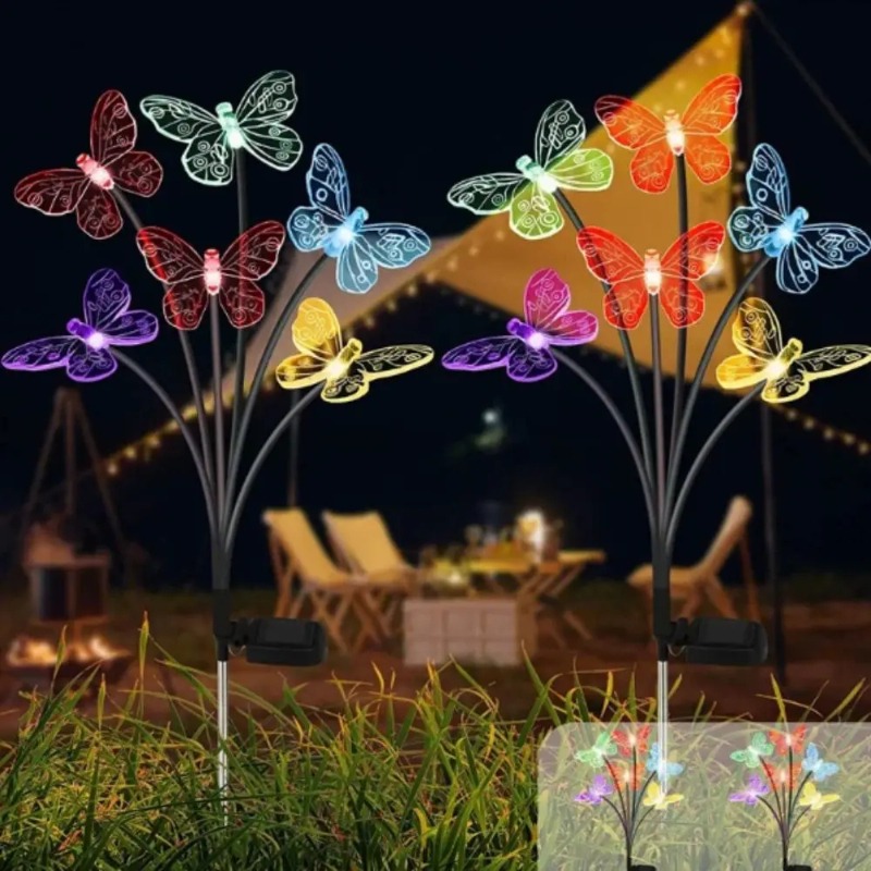 Güneş Enerjili Kelebek Lambala - Solar Garden Light incelemesi ve fiyatı