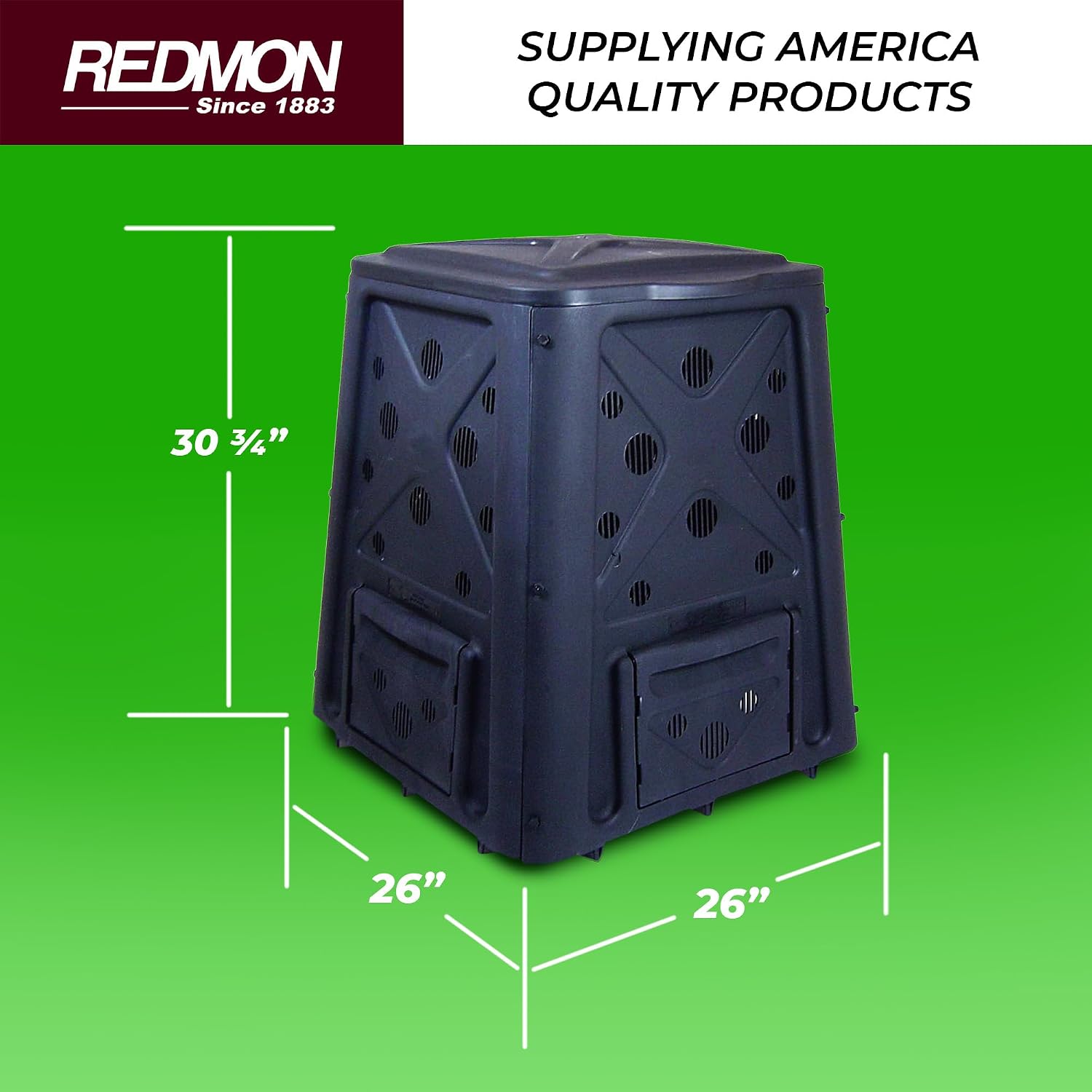 Redmon Açık Hava Kompost Kutus - Compost Bin incelemesi ve fiyatı